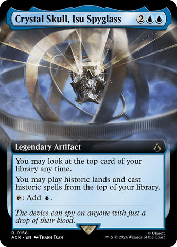 Crystal Skull Isu Spyglass Extended Art (158) [ACR]