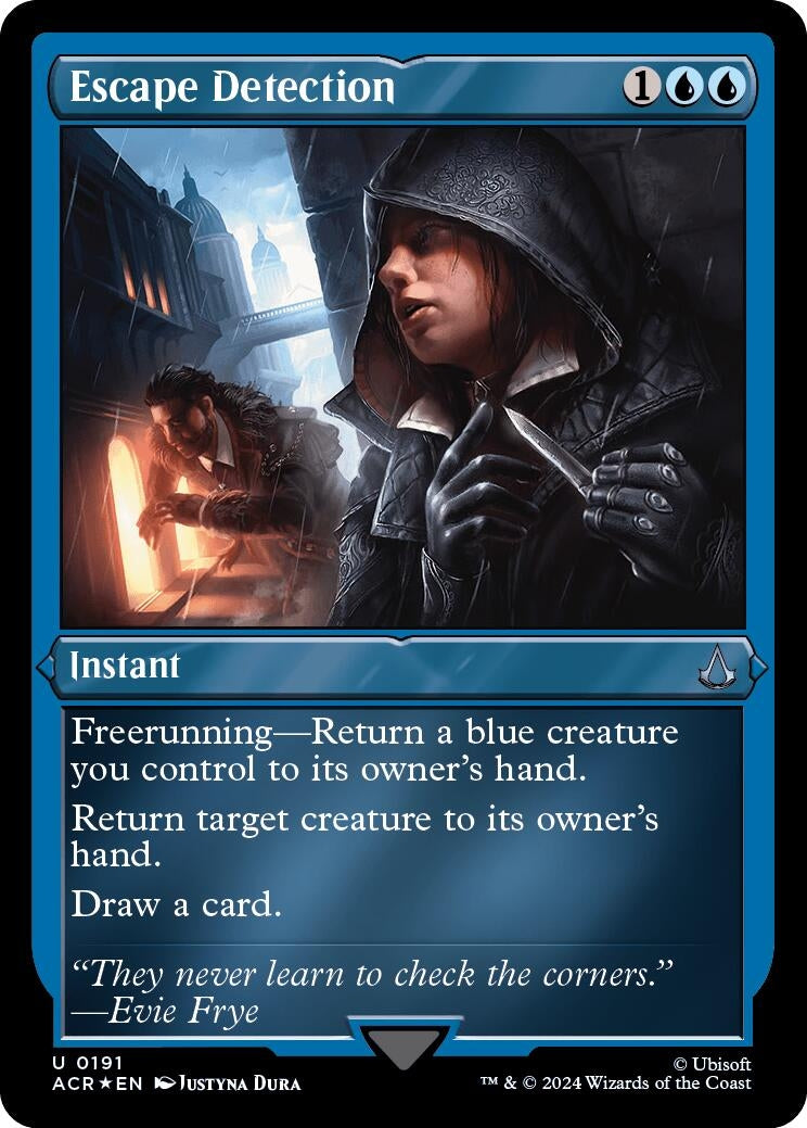 Escape Detection Foil Etched (191) [ACR]