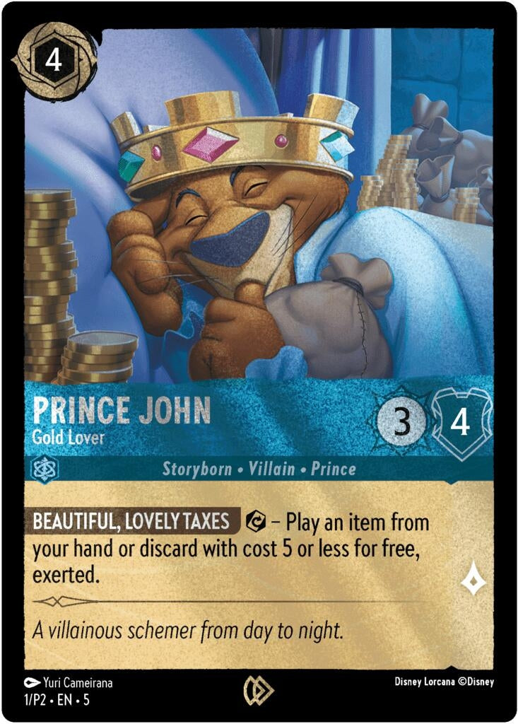 Prince John Gold Lover (1) [DLPC]