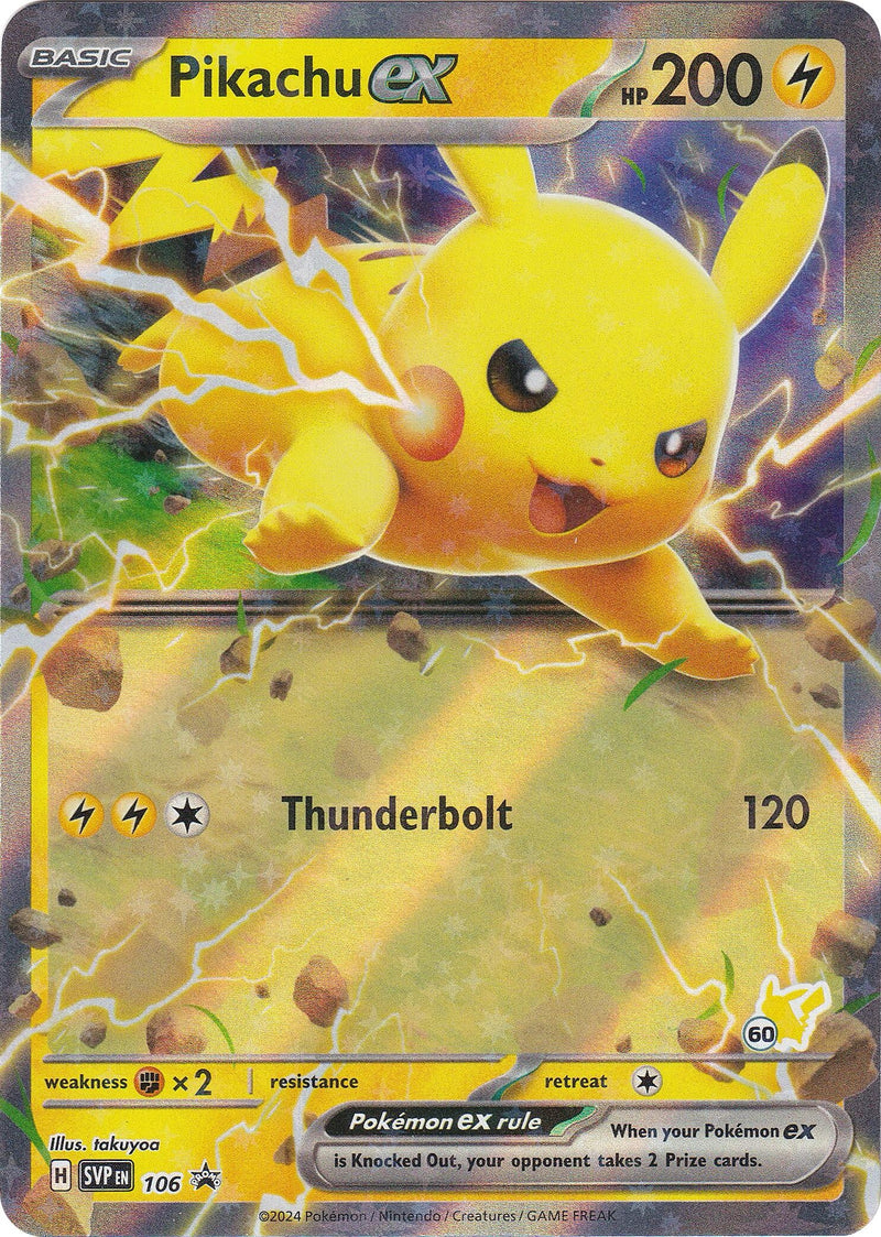 Pikachu ex Pikachu 60 (106) [BA24]