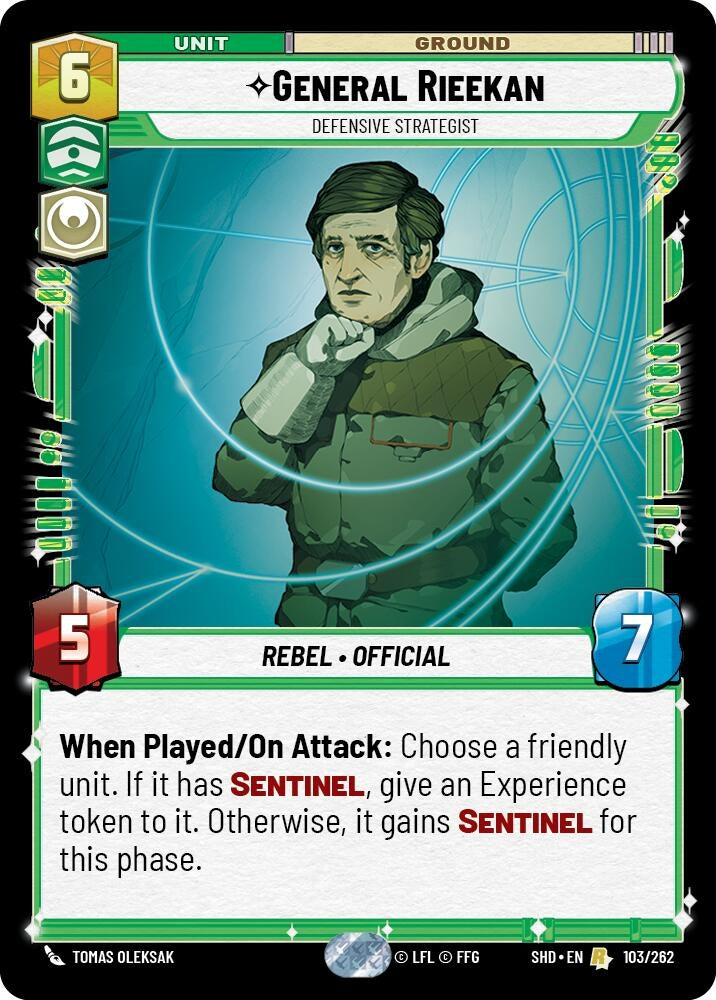 General Rieekan Defensive Strategist (103/262) [SHD]