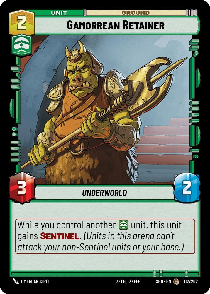 Gamorrean Retainer (112/262) [SHD]