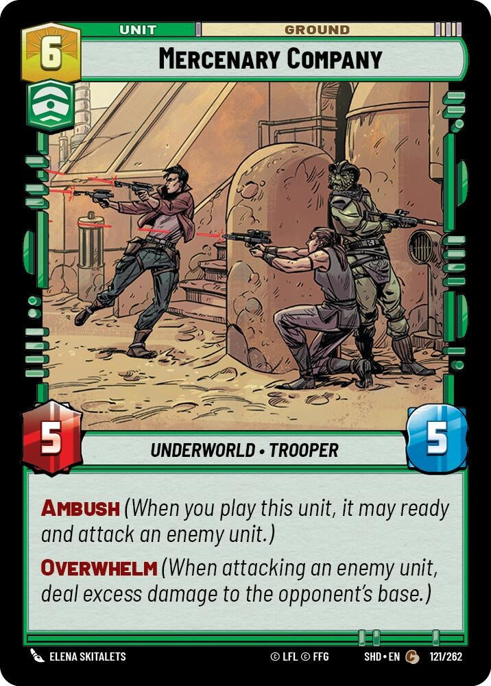 Mercenary Company (121/262) [SHD]
