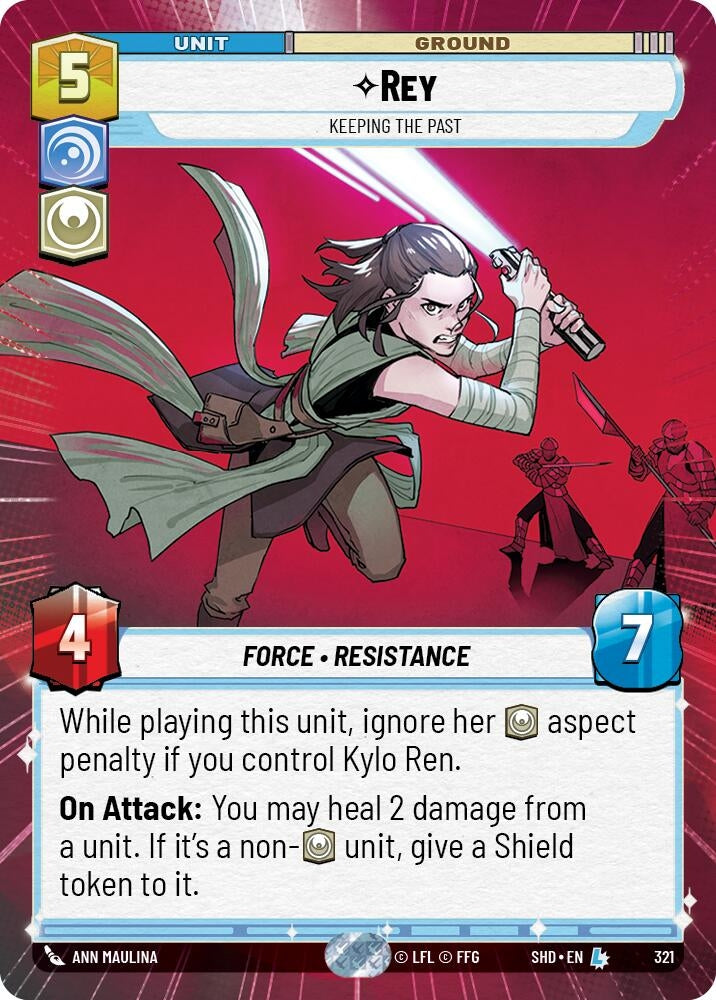 Rey Keeping the Past Hyperspace (321) [SHD]