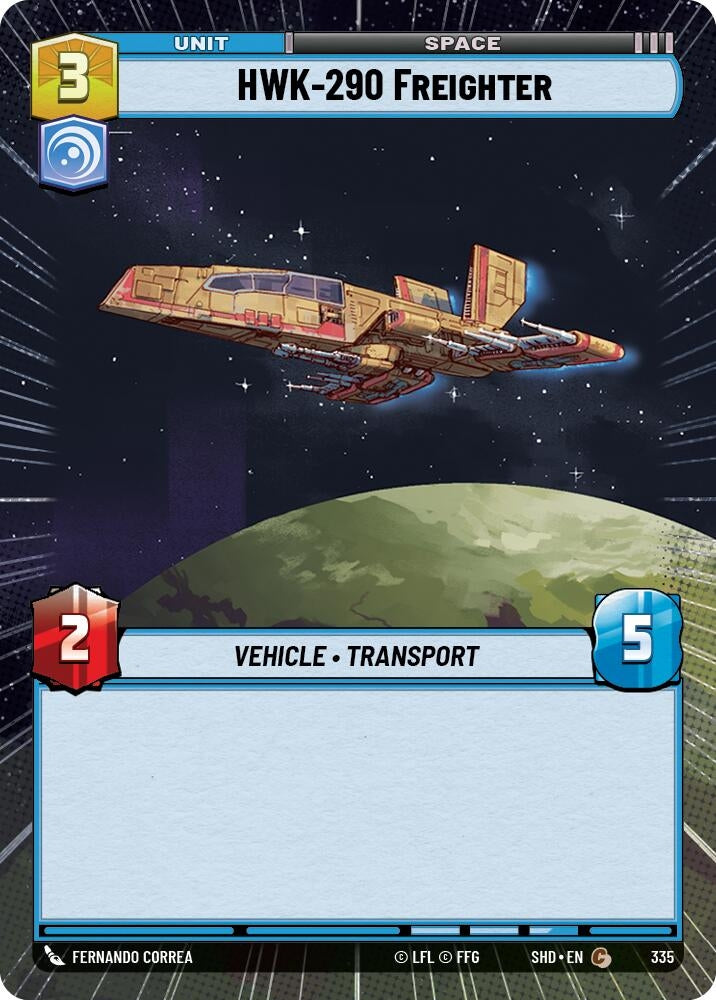 HWK 290 Freighter Hyperspace (335) [SHD]