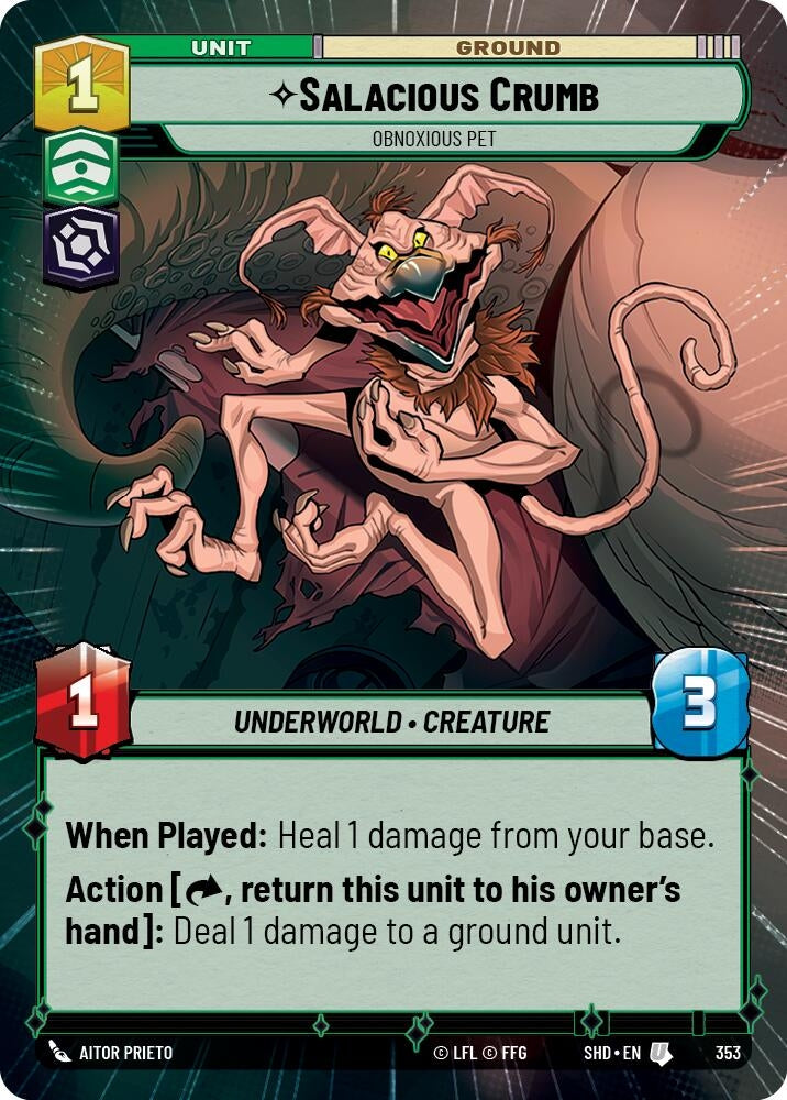 Salacious Crumb Obnoxious Pet Hyperspace (353) [SHD]