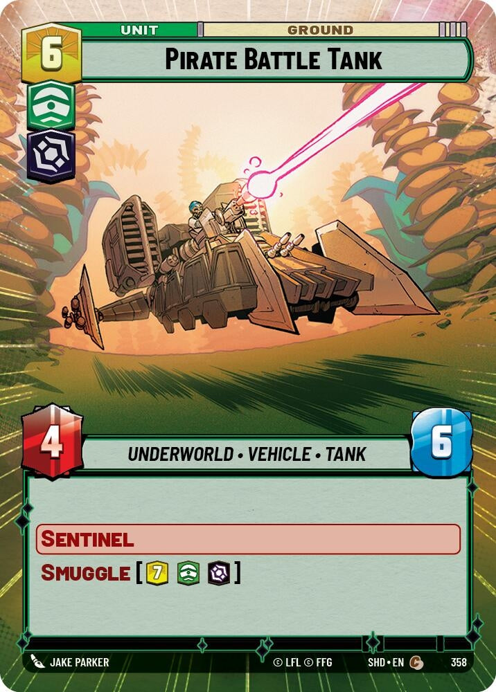 Pirate Battle Tank Hyperspace (358) [SHD]