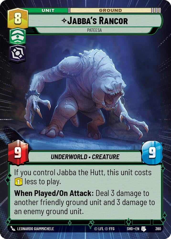 Jabbas Rancor Pateesa Hyperspace (360) [SHD]
