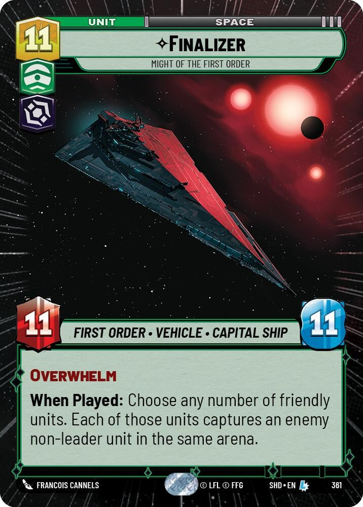 Finalizer Might of the First Order Hyperspace (361) [SHD]