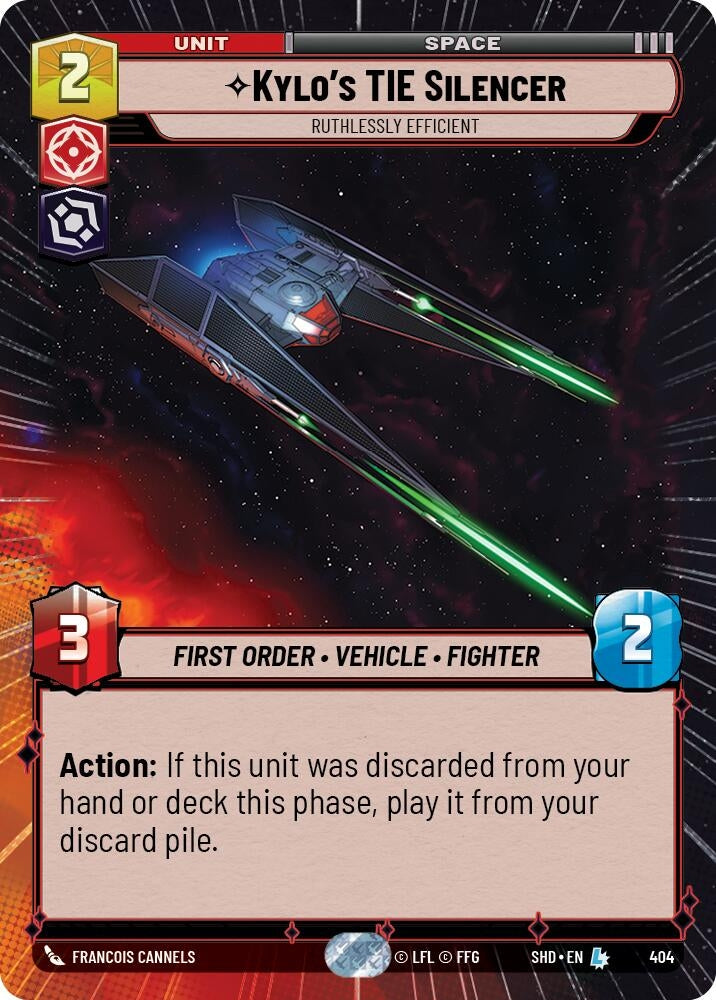 Kylos TIE Silencer Ruthlessly Efficient Hyperspace (404) [SHD]