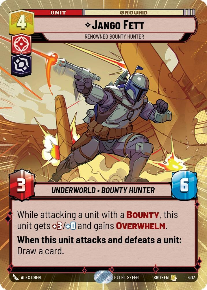 Jango Fett Renowned Bounty Hunter Hyperspace (407) [SHD]
