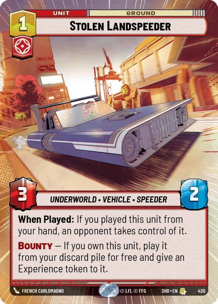 Stolen Landspeeder Hyperspace (430) [SHD]