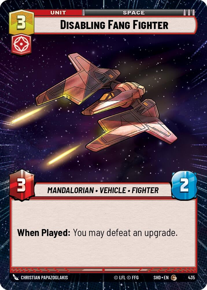 Disabling Fang Fighter Hyperspace (435) [SHD]