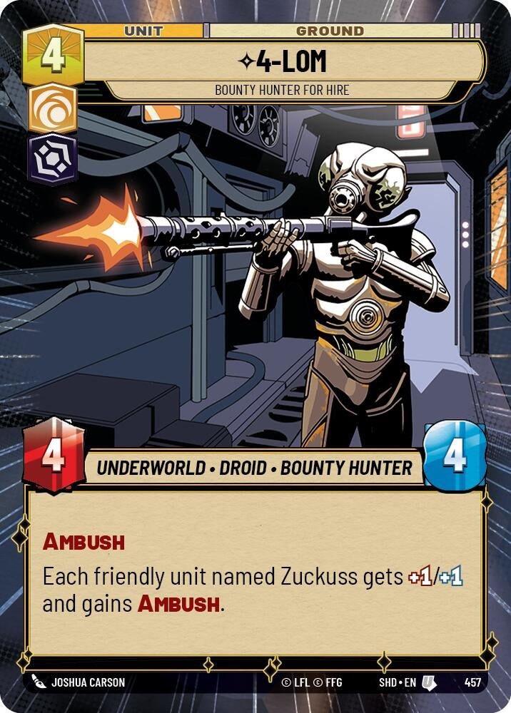 4 LOM Bounty Hunter for Hire Hyperspace (457) [SHD]