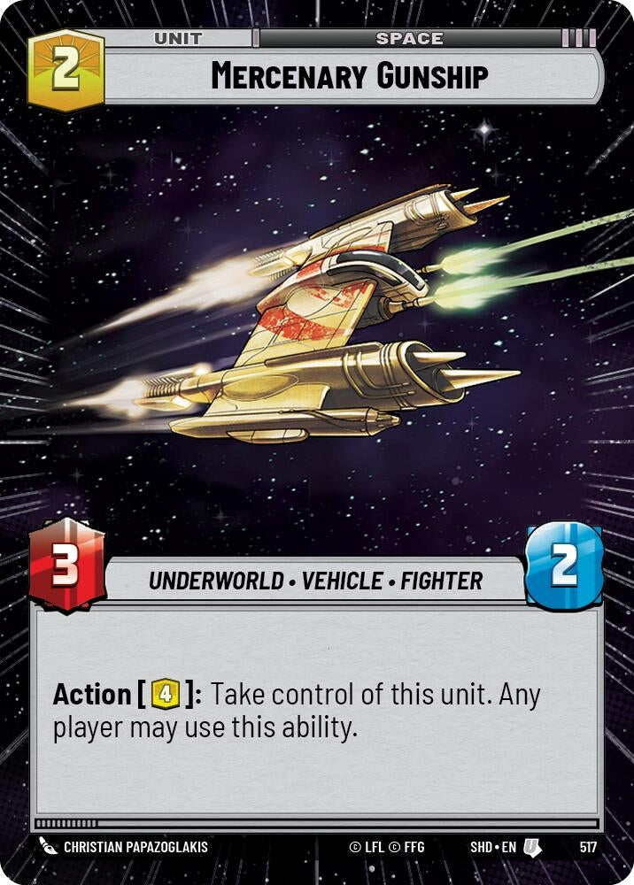 Mercenary Gunship Hyperspace (517) [SHD]