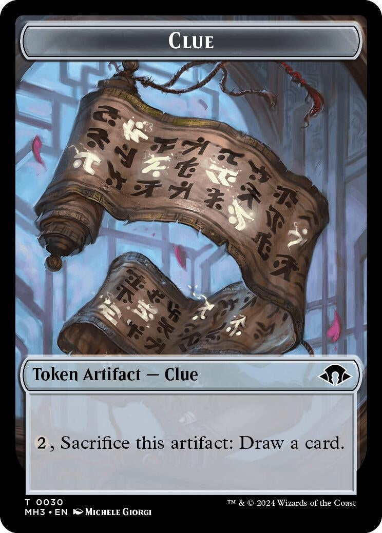 Clue Token Energy Reserve Double Sided Token (30 // 36) [MH3]