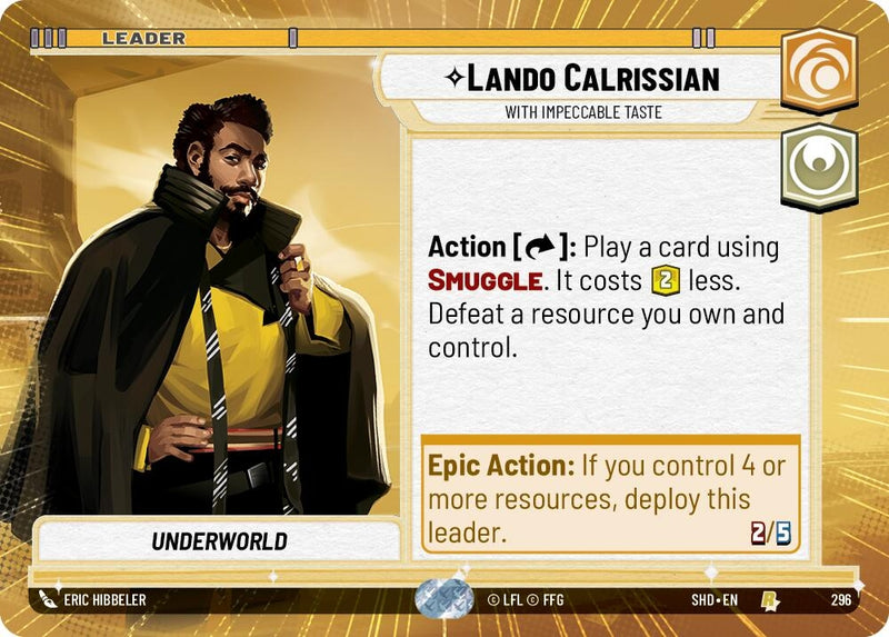 Lando Calrissian With Impeccable Taste Hyperspace (296) [SHD]
