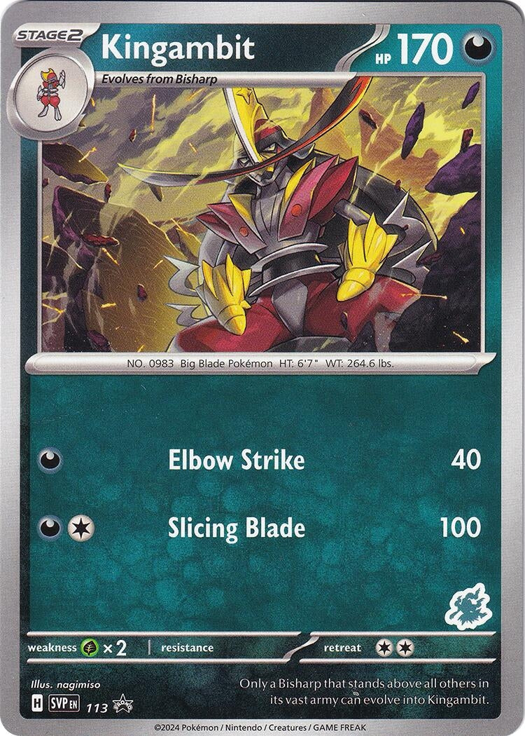 Kingambit Darkrai Deck (113) [BA24]