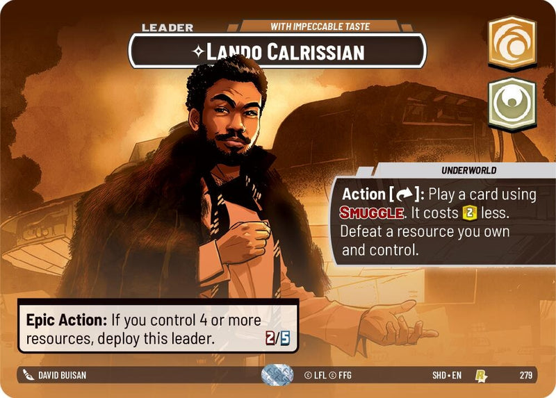 Lando Calrissian With Impeccable Taste Showcase (279) [SHD]
