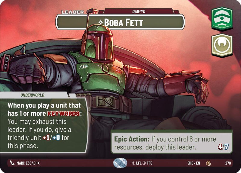 Boba Fett Daimyo Showcase (270) [SHD]