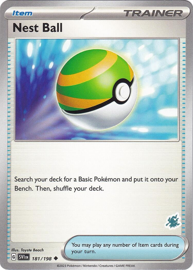 Nest Ball Darkrai Deck (181/198) [BA24]