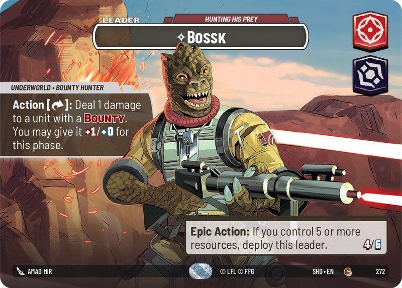 Bossk Hunting His Prey Showcase (272) [SHD]