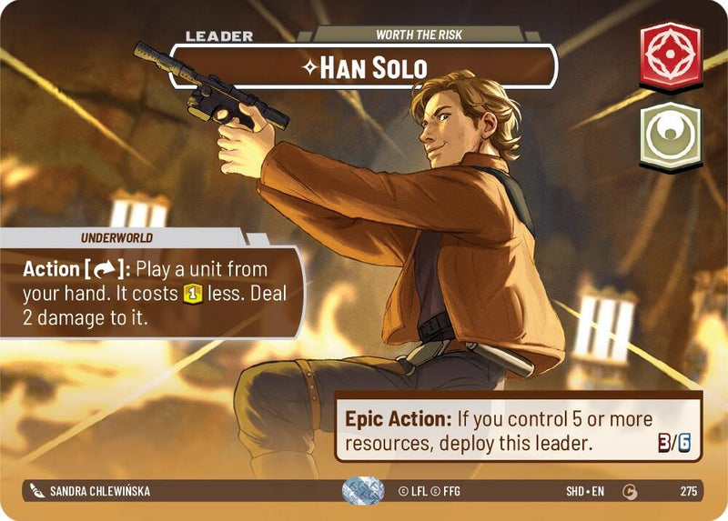 Han Solo Worth the Risk Showcase (275) [SHD]