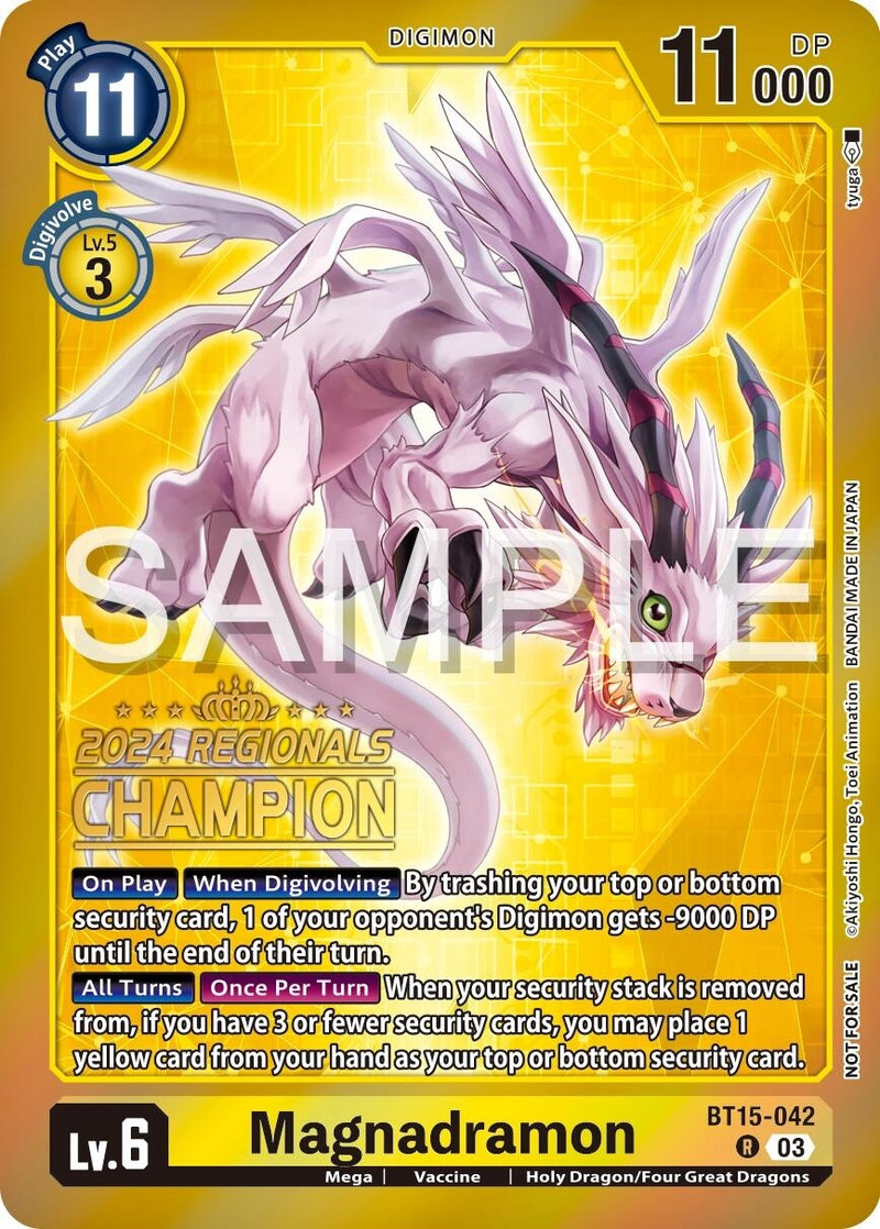 Image for Magnadramon (2024 Regionals Champion) [Exceed Apocalypse]