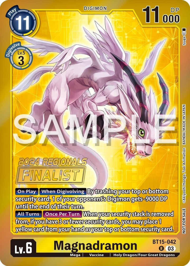 Image for Magnadramon (2024 Regionals Finalist) [Exceed Apocalypse]