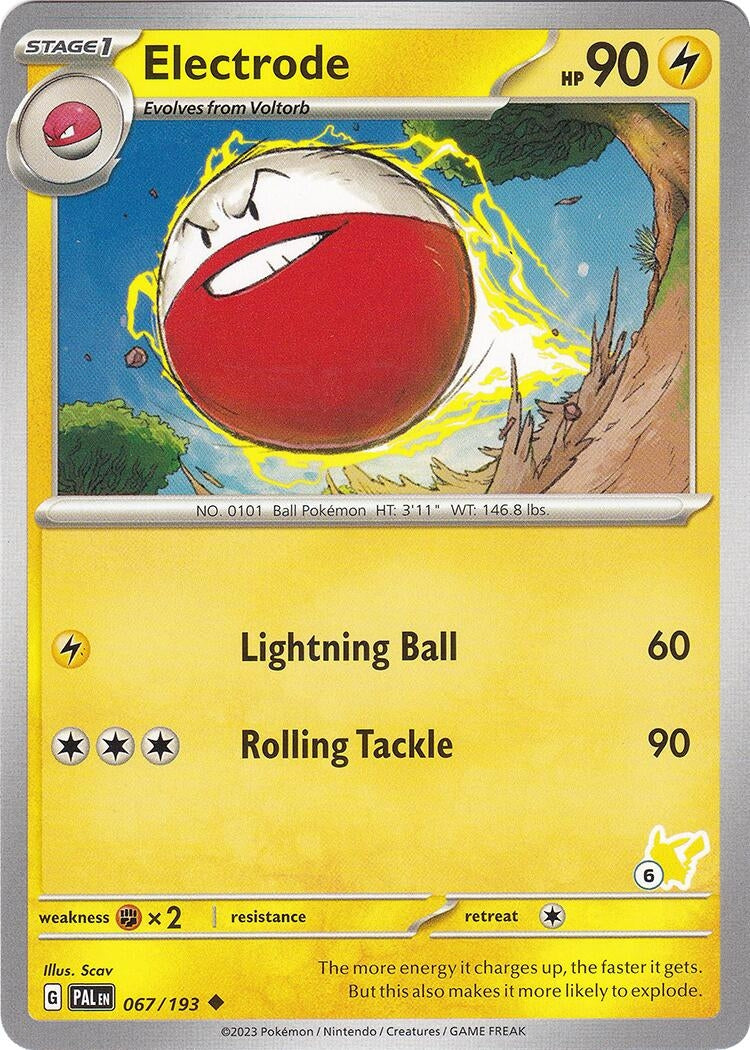 Electrode Pikachu 6 (067/193) [BA24]