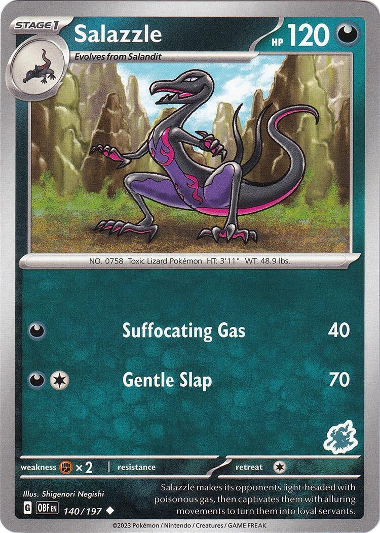 Salazzle Darkrai Deck (140/197) [BA24]