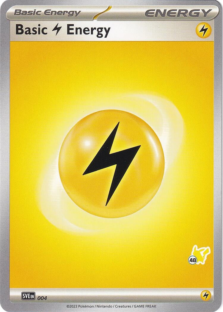 Basic Lightning Energy Pikachu 48 (004) [BA24]