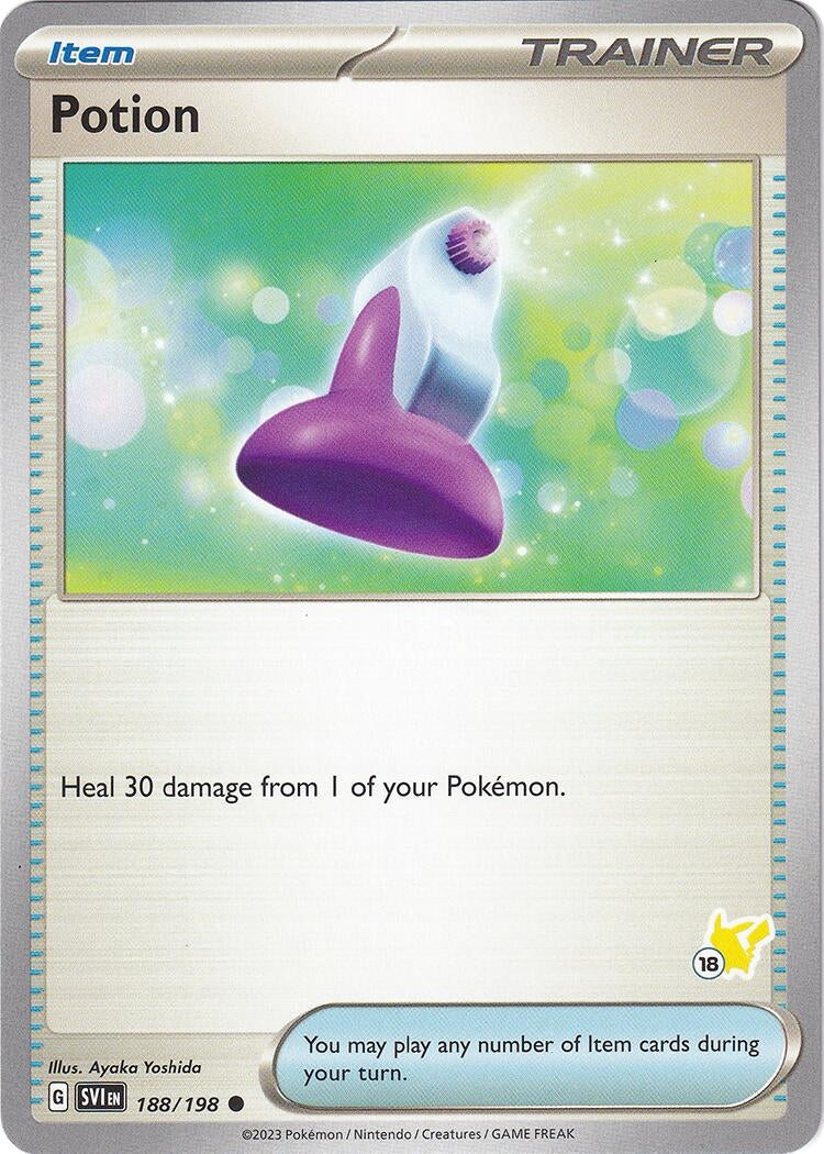 Potion Pikachu 18 (188/192) [BA24]