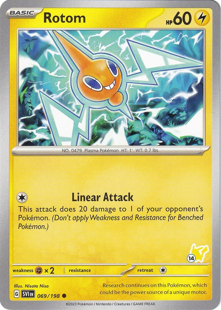 Rotom Pikachu 14 (069/198) [BA24]