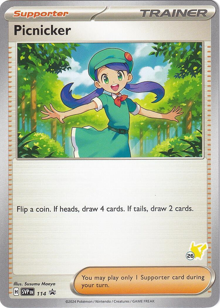 Picnicker Pikachu 26 (114) [BA24]