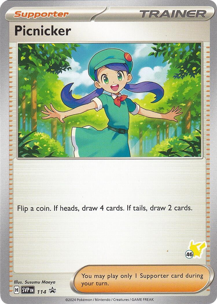 Picnicker Pikachu 46 (114) [BA24]