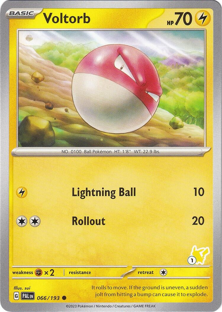 Voltorb Pikachu 1 (066/193) [BA24]