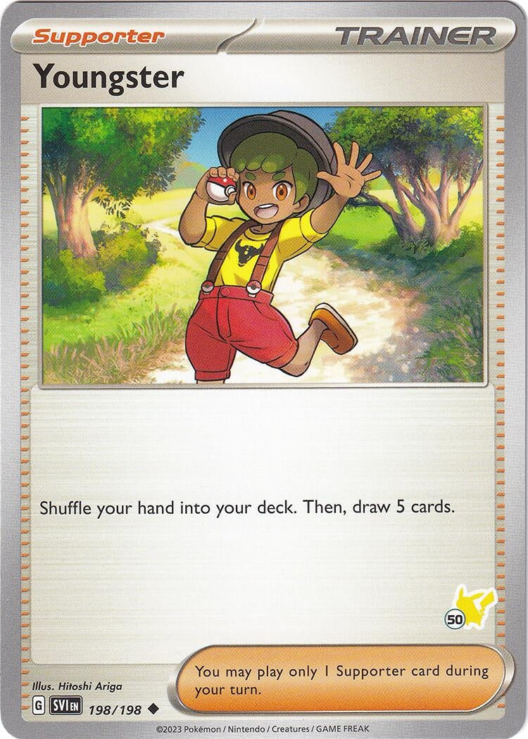 Youngster Pikachu 50 (198/198) [BA24]