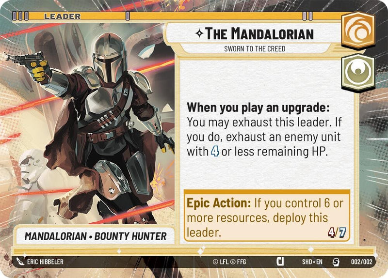 Image for The Mandalorian - Sworn To The Creed (Hyperspace) [Prerelease Promos]