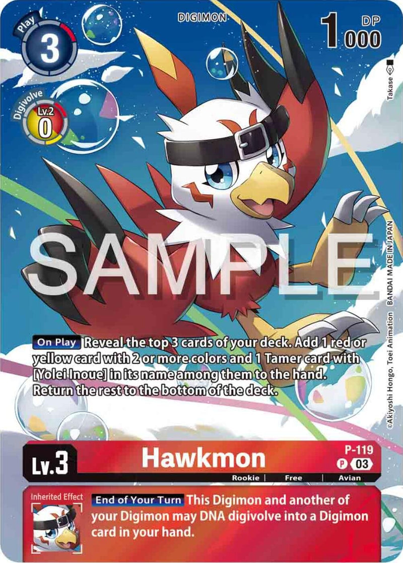 Image for Hawkmon - P-119 (Digimon Adventure 02: The Beginning Set) [Digimon Promotion Cards]