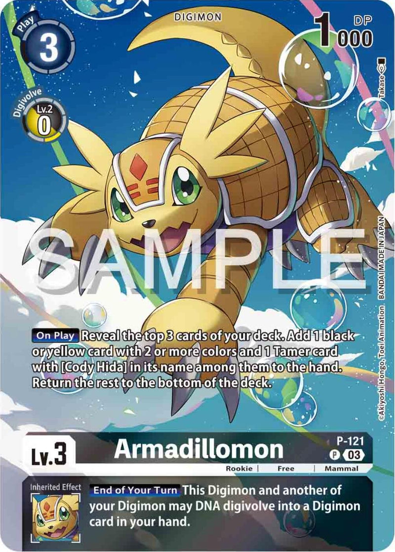 Image for Armadillomon - P-121 (Digimon Adventure 02: The Beginning Set) [Digimon Promotion Cards]