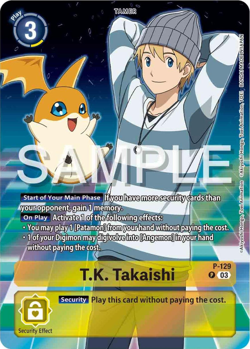 Image for T.K. Takaishi - P-129 (Digimon Adventure 02: The Beginning Set) [Digimon Promotion Cards]