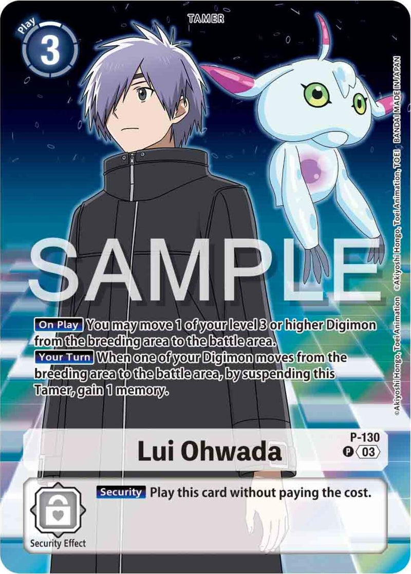 Image for Lui Ohwada - P-130 (Digimon Adventure 02: The Beginning Set) [Digimon Promotion Cards]