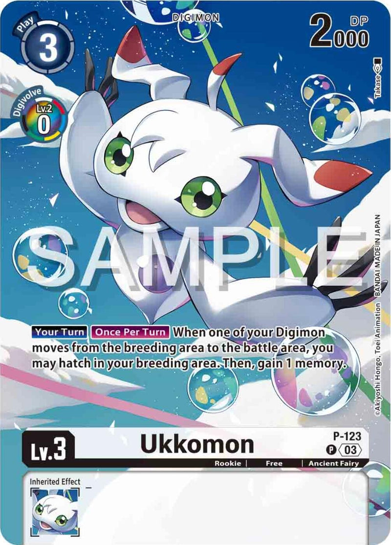 Image for Ukkomon - P-123 (Digimon Adventure 02: The Beginning Set) [Digimon Promotion Cards]