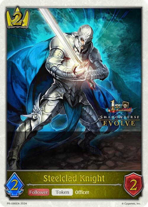 Steelclad Knight 1st Anniversary Stamped (PR-086EN) [SVPR]
