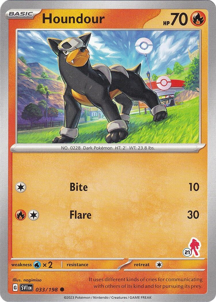 Houndour Armarouge 21 (033/198) [BA24]