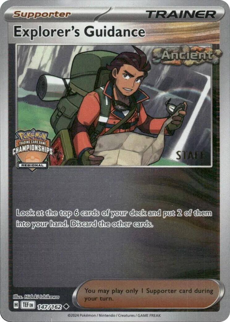 Explorers Guidance 147 162 Regional Championships Staff (147/162) [PR]