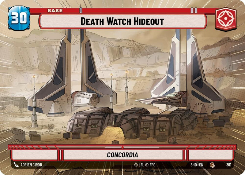 Death Watch Hideout Shield Hyperspace (301 // T04) [SHD]