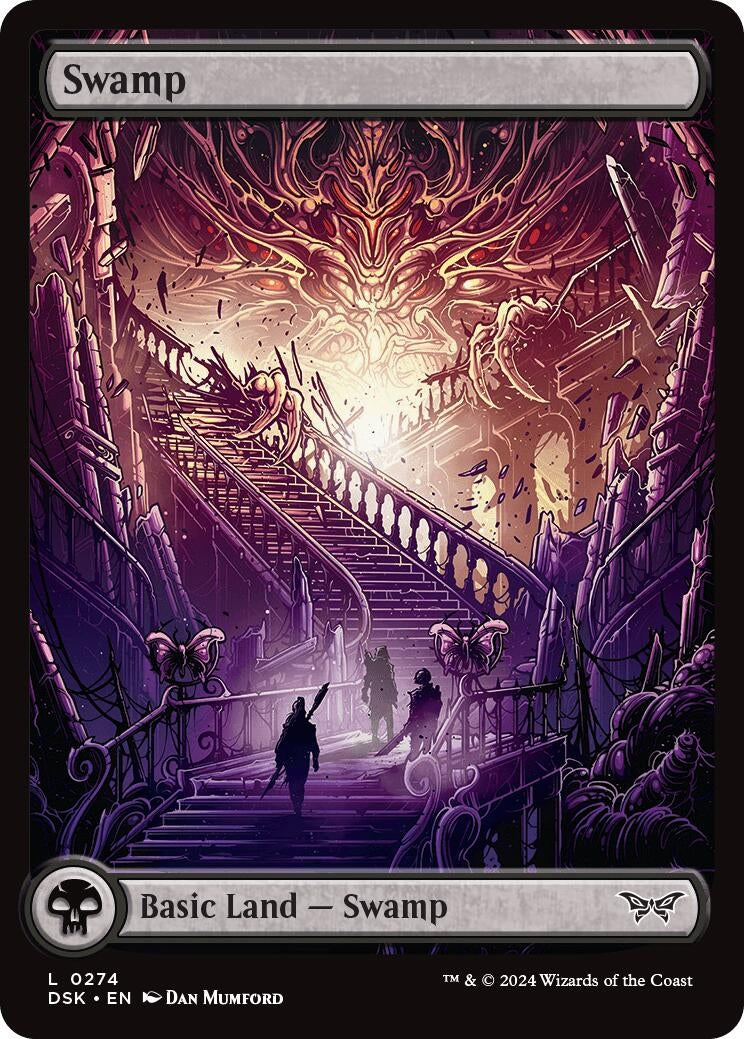 Swamp 274 Full Art (274) [DSK]