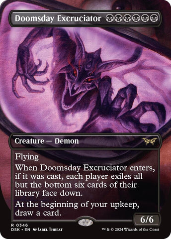 Doomsday Excruciator Borderless (346) [DSK]